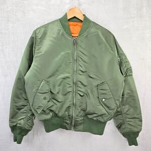 Vintage Alpha Industries Jacket Medium USAF MA-1 Intermediate Flyers Bomber